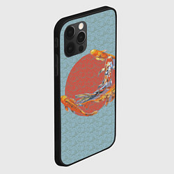Чехол для iPhone 12 Pro Max Рыба карпы кои, цвет: 3D-черный — фото 2