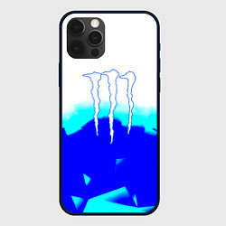 Чехол для iPhone 12 Pro Max Monster energy abstraction, цвет: 3D-черный