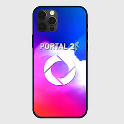 Чехол для iPhone 12 Pro Max Portal закат, цвет: 3D-черный