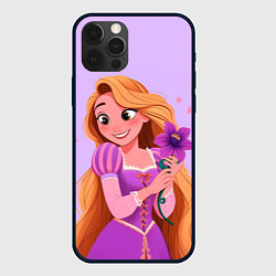 Чехол для iPhone 12 Pro Max Rapunzel - big pictures, цвет: 3D-черный