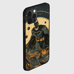 Чехол для iPhone 12 Pro Max Бэтмен крадется, цвет: 3D-черный — фото 2