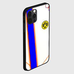 Чехол для iPhone 12 Pro Max Borussia geometry sport, цвет: 3D-черный — фото 2