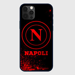 Чехол для iPhone 12 Pro Max Napoli - red gradient, цвет: 3D-черный