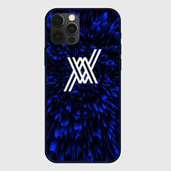 Чехол для iPhone 12 Pro Max Darling in the FranXX blue energy, цвет: 3D-черный