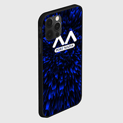 Чехол для iPhone 12 Pro Max Bungo Stray Dogs blue energy, цвет: 3D-черный — фото 2