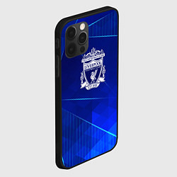 Чехол для iPhone 12 Pro Max Liverpool blue poly, цвет: 3D-черный — фото 2