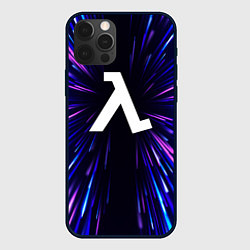 Чехол для iPhone 12 Pro Max Half-Life neon energy, цвет: 3D-черный