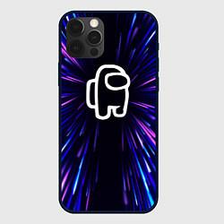 Чехол для iPhone 12 Pro Max Among Us neon energy, цвет: 3D-черный