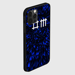 Чехол для iPhone 12 Pro Max Depeche Mode blue energy, цвет: 3D-черный — фото 2