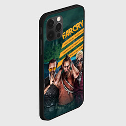 Чехол для iPhone 12 Pro Max Far Cry villains, цвет: 3D-черный — фото 2