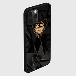 Чехол для iPhone 12 Pro Max Poppy Playtime golden poly, цвет: 3D-черный — фото 2