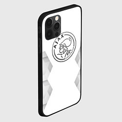 Чехол для iPhone 12 Pro Max Ajax white poly, цвет: 3D-черный — фото 2