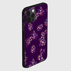 Чехол для iPhone 12 Pro Max Кролики и яйца, цвет: 3D-черный — фото 2