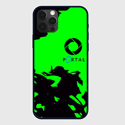 Чехол для iPhone 12 Pro Max Portal черный дым, цвет: 3D-черный