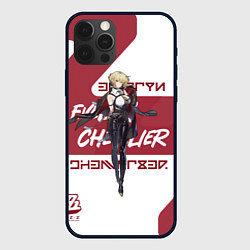 Чехол для iPhone 12 Pro Max Эвелин Шевалье - ZZZ, цвет: 3D-черный