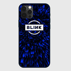 Чехол для iPhone 12 Pro Max Blackpink blue energy, цвет: 3D-черный