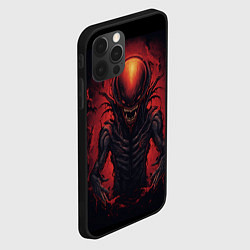 Чехол для iPhone 12 Pro Max Злой инопланетянин из портала, цвет: 3D-черный — фото 2