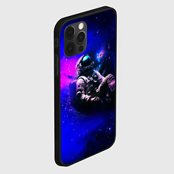 Чехол для iPhone 12 Pro Max Астронавт в пучине, цвет: 3D-черный — фото 2