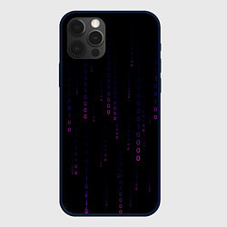 Чехол для iPhone 12 Pro Max Color black pink, цвет: 3D-черный