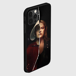 Чехол для iPhone 12 Pro Max Джун Осборн - Рассказ служанки, цвет: 3D-черный — фото 2