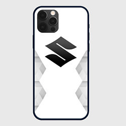 Чехол iPhone 12 Pro Max Suzuki white poly