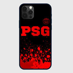 Чехол iPhone 12 Pro Max PSG - red gradient посередине