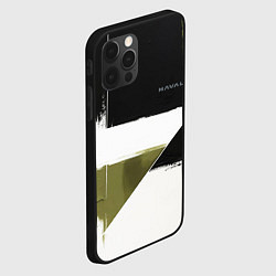 Чехол для iPhone 12 Pro Max Haval логотип, цвет: 3D-черный — фото 2