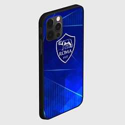 Чехол для iPhone 12 Pro Max Roma blue poly, цвет: 3D-черный — фото 2