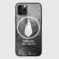 Чехол для iPhone 12 Pro Max Thousand Foot Krutch - grey gradient, цвет: 3D-черный
