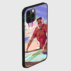 Чехол для iPhone 12 Pro Max GTA 6 Брайан Хедер, цвет: 3D-черный — фото 2