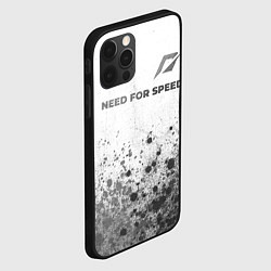 Чехол для iPhone 12 Pro Max Need for Speed - white gradient посередине, цвет: 3D-черный — фото 2