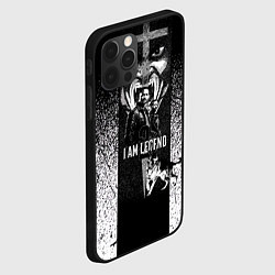 Чехол для iPhone 12 Pro Max Я легенда 2, цвет: 3D-черный — фото 2