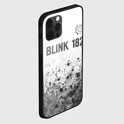 Чехол для iPhone 12 Pro Max Blink 182 - white gradient посередине, цвет: 3D-черный — фото 2