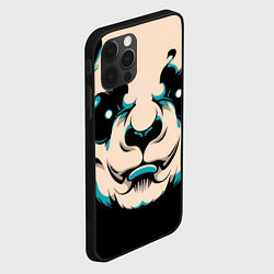 Чехол для iPhone 12 Pro Max Взгляд панды, цвет: 3D-черный — фото 2