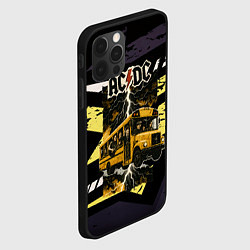 Чехол для iPhone 12 Pro Max ACDC в автобусе, цвет: 3D-черный — фото 2