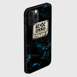 Чехол для iPhone 12 Pro Max ACDC в виде кассеты, цвет: 3D-черный — фото 2