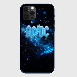 Чехол iPhone 12 Pro Max ACDC ледяной логотип