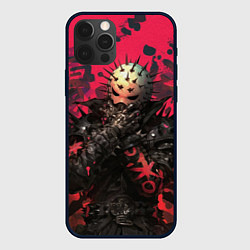 Чехол для iPhone 12 Pro Max Колючая маска, цвет: 3D-черный