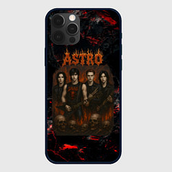 Чехол для iPhone 12 Pro Max Astro в стиле хэви-метал, цвет: 3D-черный