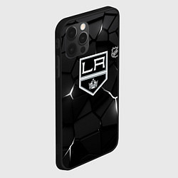 Чехол для iPhone 12 Pro Max Лос Анджелес Кингз - НХЛ хоккей, цвет: 3D-черный — фото 2