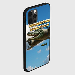 Чехол для iPhone 12 Pro Max Bombardino Crocodillo мем, цвет: 3D-черный — фото 2