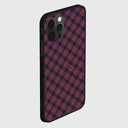Чехол для iPhone 12 Pro Max Tartan, цвет: 3D-черный — фото 2