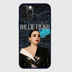 Чехол для iPhone 12 Pro Max Билли Айлиш в деловом костюме, цвет: 3D-черный