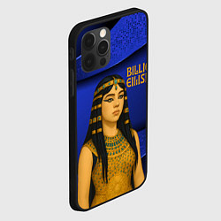 Чехол для iPhone 12 Pro Max Билли Айлиш в образе фараона, цвет: 3D-черный — фото 2