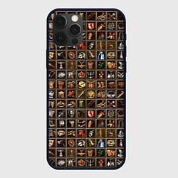 Чехол для iPhone 12 Pro Max Артефакты меча и магии, цвет: 3D-черный