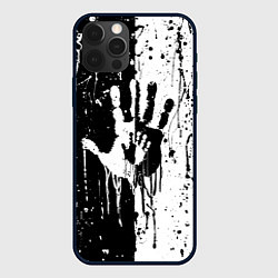 Чехол для iPhone 12 Pro Max Антиматерия подтеки, цвет: 3D-черный