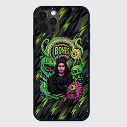 Чехол iPhone 12 Pro Max Bones психоделический стиль