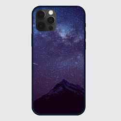 Чехол для iPhone 12 Pro Max Flawless Space, цвет: 3D-черный