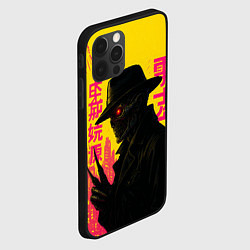 Чехол для iPhone 12 Pro Max Фредди Крюгер - киберпанк, цвет: 3D-черный — фото 2