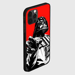 Чехол для iPhone 12 Pro Max Star wars - Darth Wader, цвет: 3D-черный — фото 2